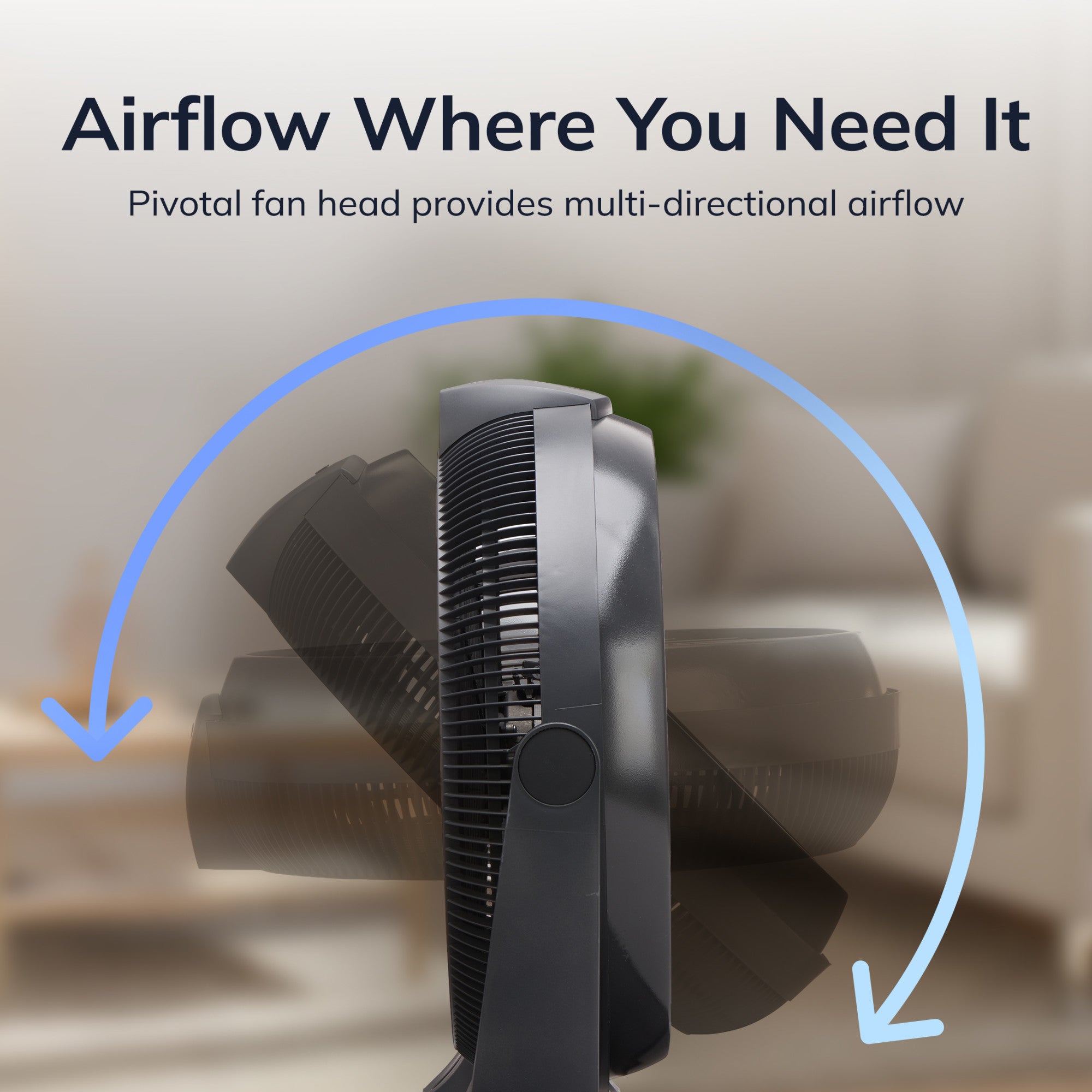 Lasko Cyclone 20 Air Circulator Fan: Wall Mount. 4-Speed. Remote. Black - Image 4