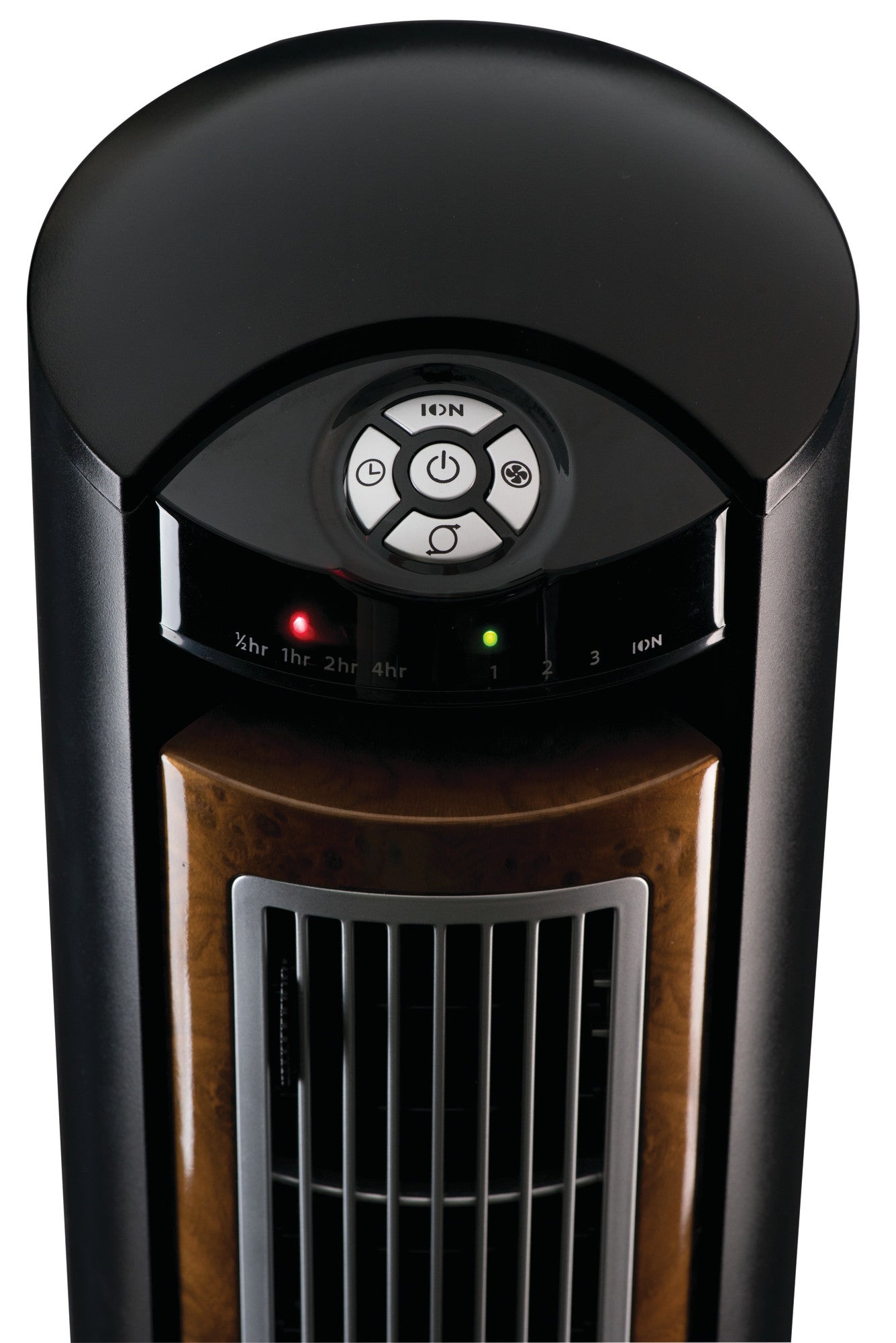Lasko Wind Curve 42 Tower Fan: Oscillating. 3-Speed. Remote. Ionizer. Black - Image 8