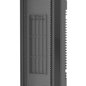 Lasko 16 Ceramic Tower Space Heater: Oscillating. 2 Heat Settings. Thermostat. Gray