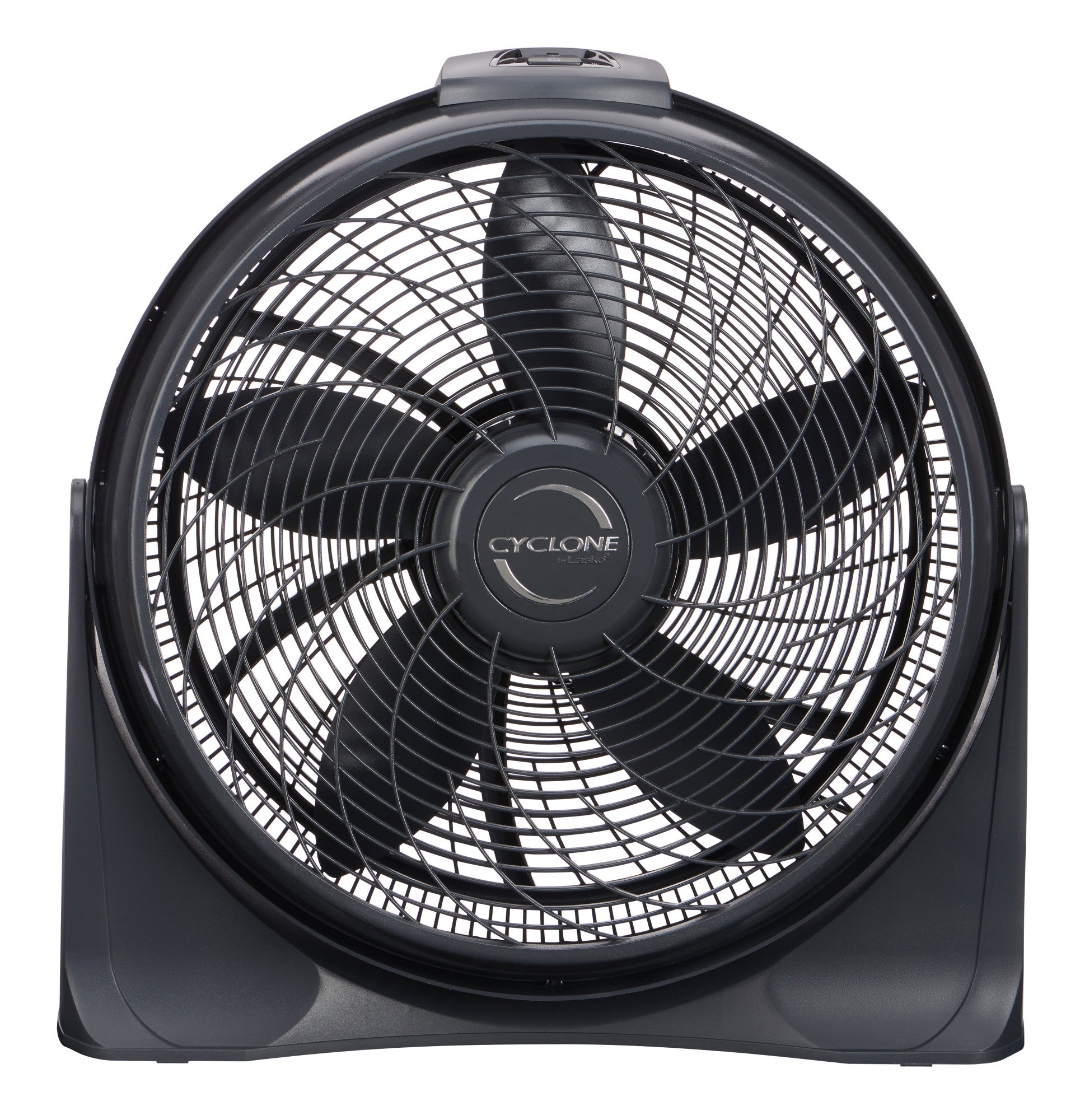 Lasko Cyclone 20 Air Circulator Fan: Wall Mount. 4-Speed. Remote. Black - Image 9