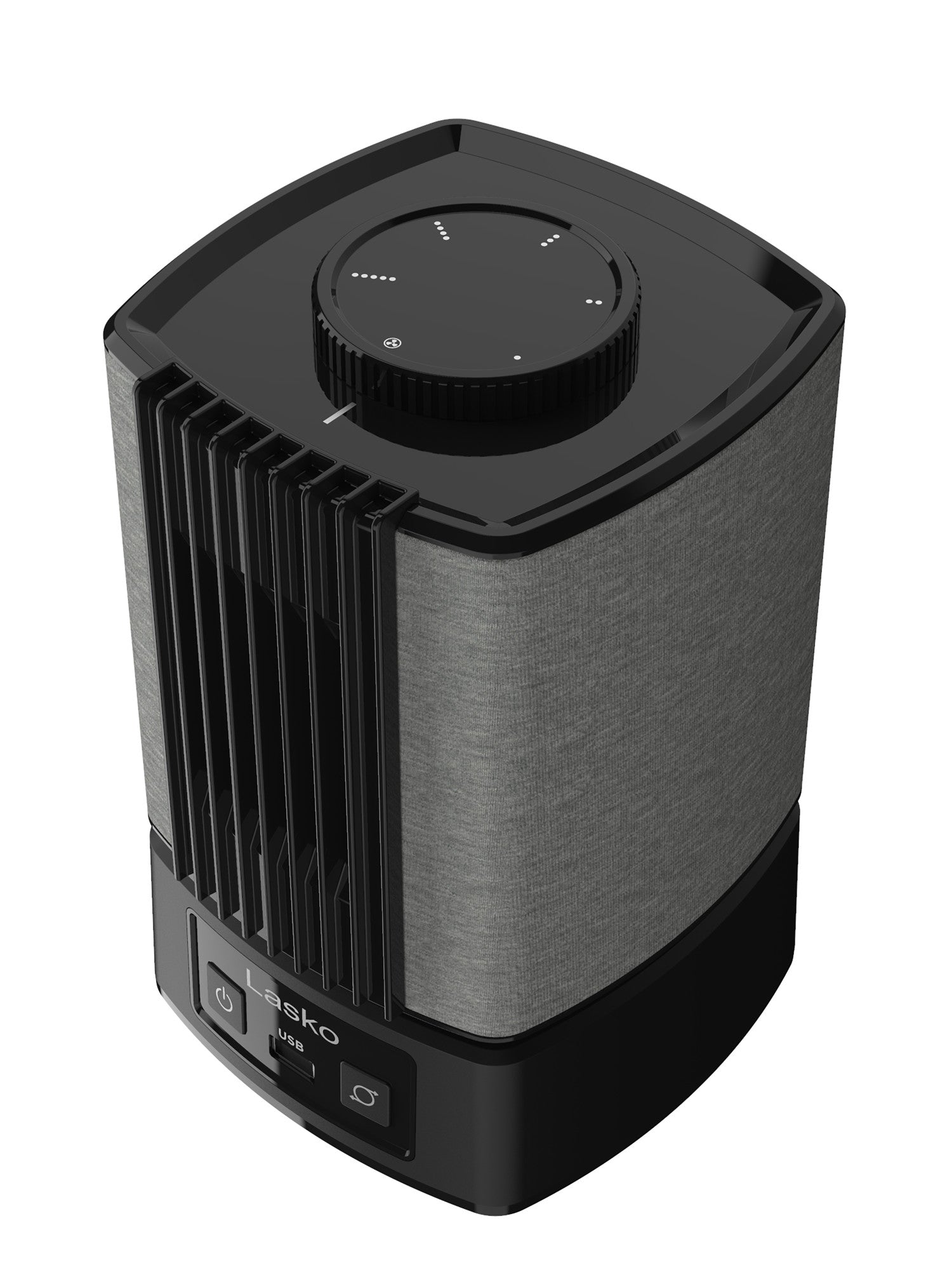 Lasko SlumberBreeze 8 Table Fan with White Noise: Oscillating. 2-Speed. Black - Image 10
