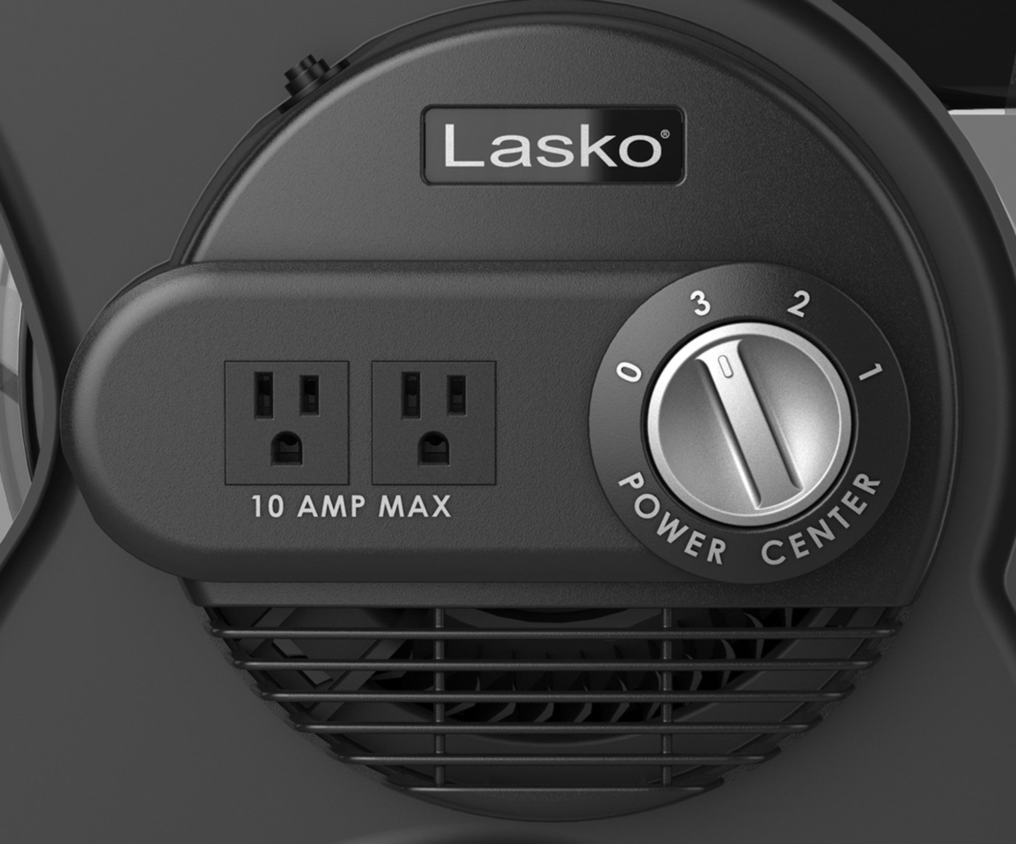 Lasko 12 Air Mover Blower Fan: 3-Speed. High Velocity. 2 Outlets. Pivoting. Black - Image 8