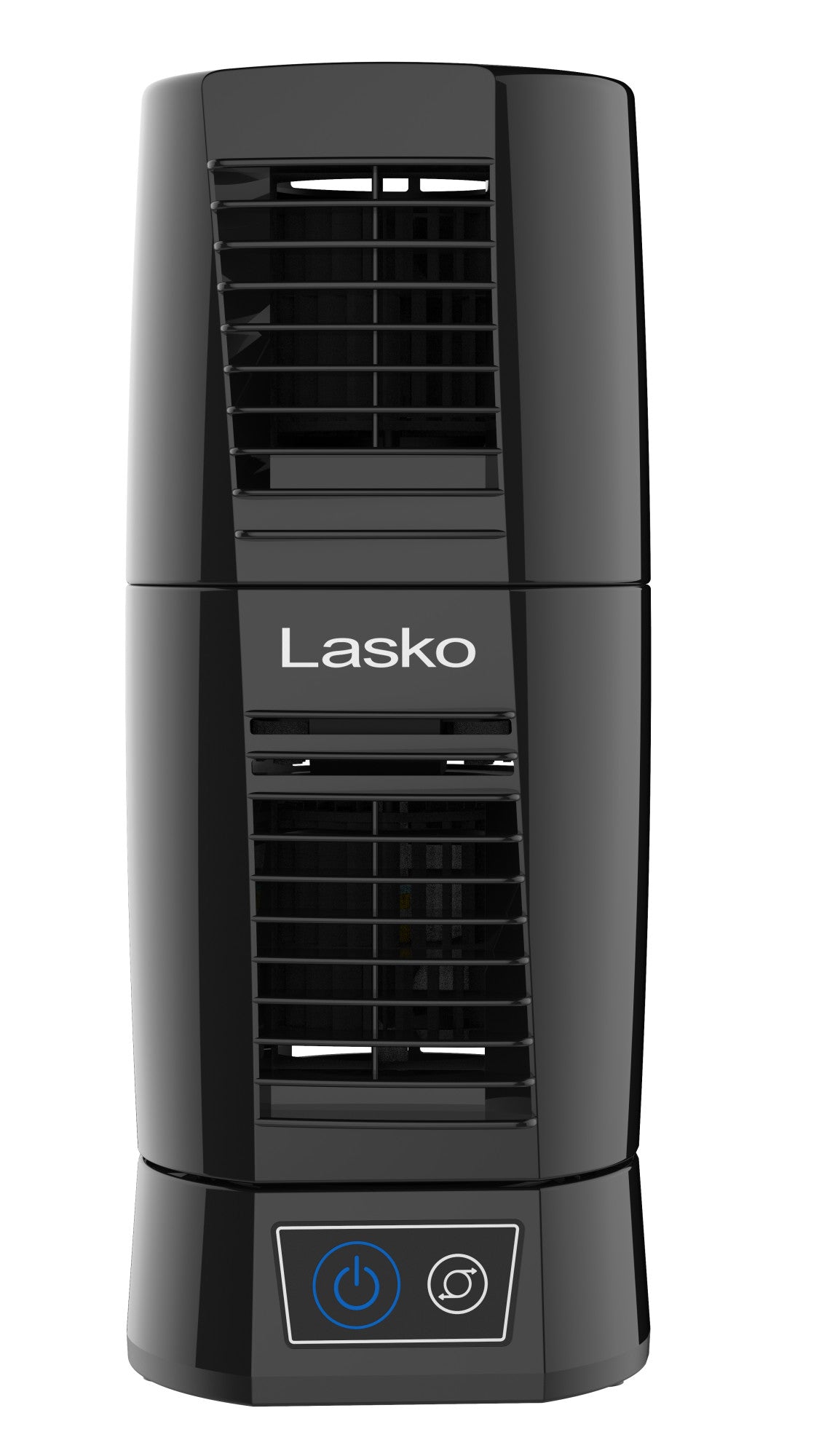 Lasko Wind Tower 12 Table Fan: Oscillating. 2-Speed. Pivoting. Black - Image 3