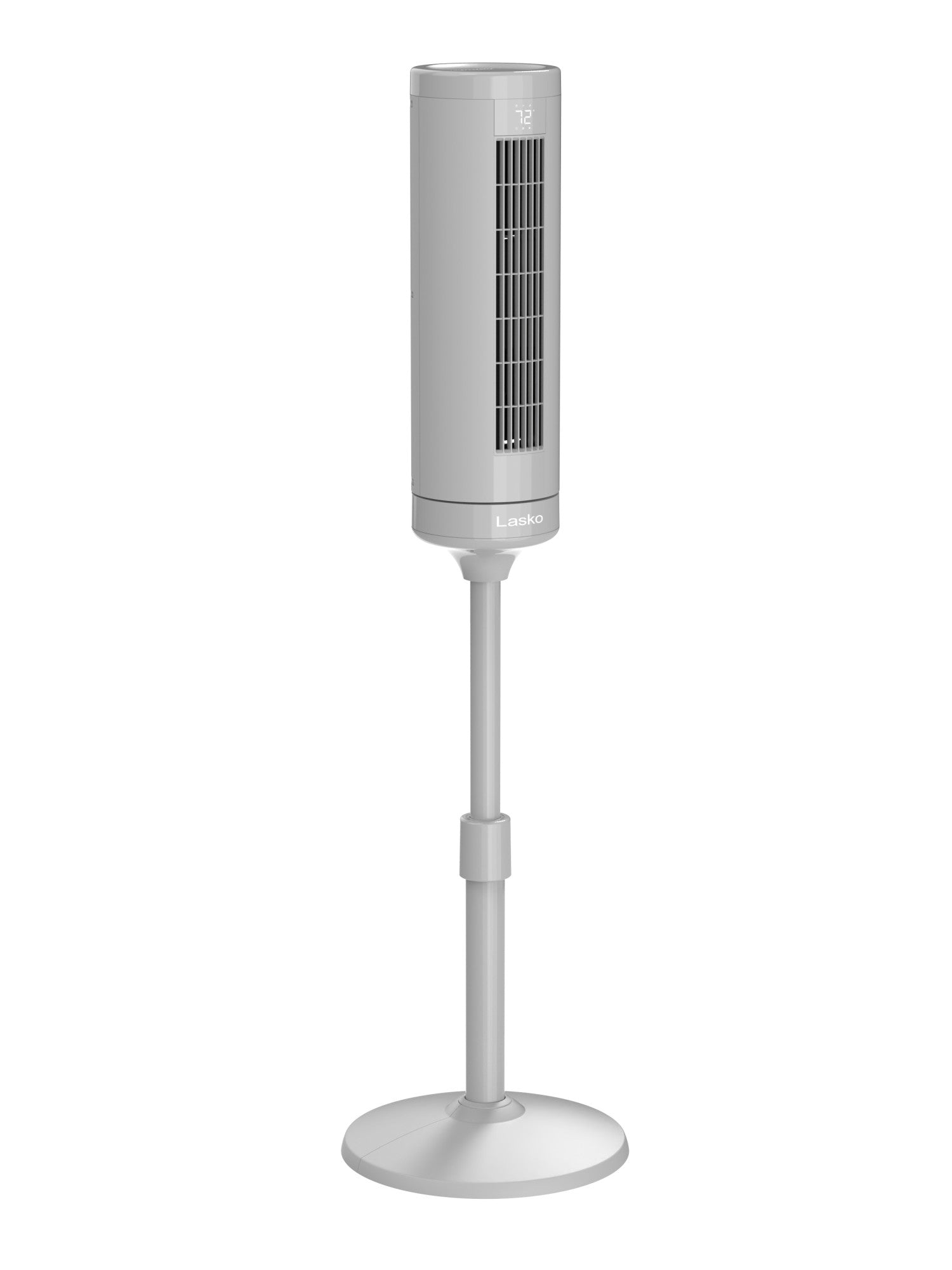 Lasko Elevation 54 DC Pedestal Tower Fan: Oscillating. 8-Speed. Remote. Gray - Image 14