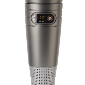 Lasko 25 Ceramic Tower Space Heater: Oscillating. 2 Heat Settings. Remote. Thermostat. Gray