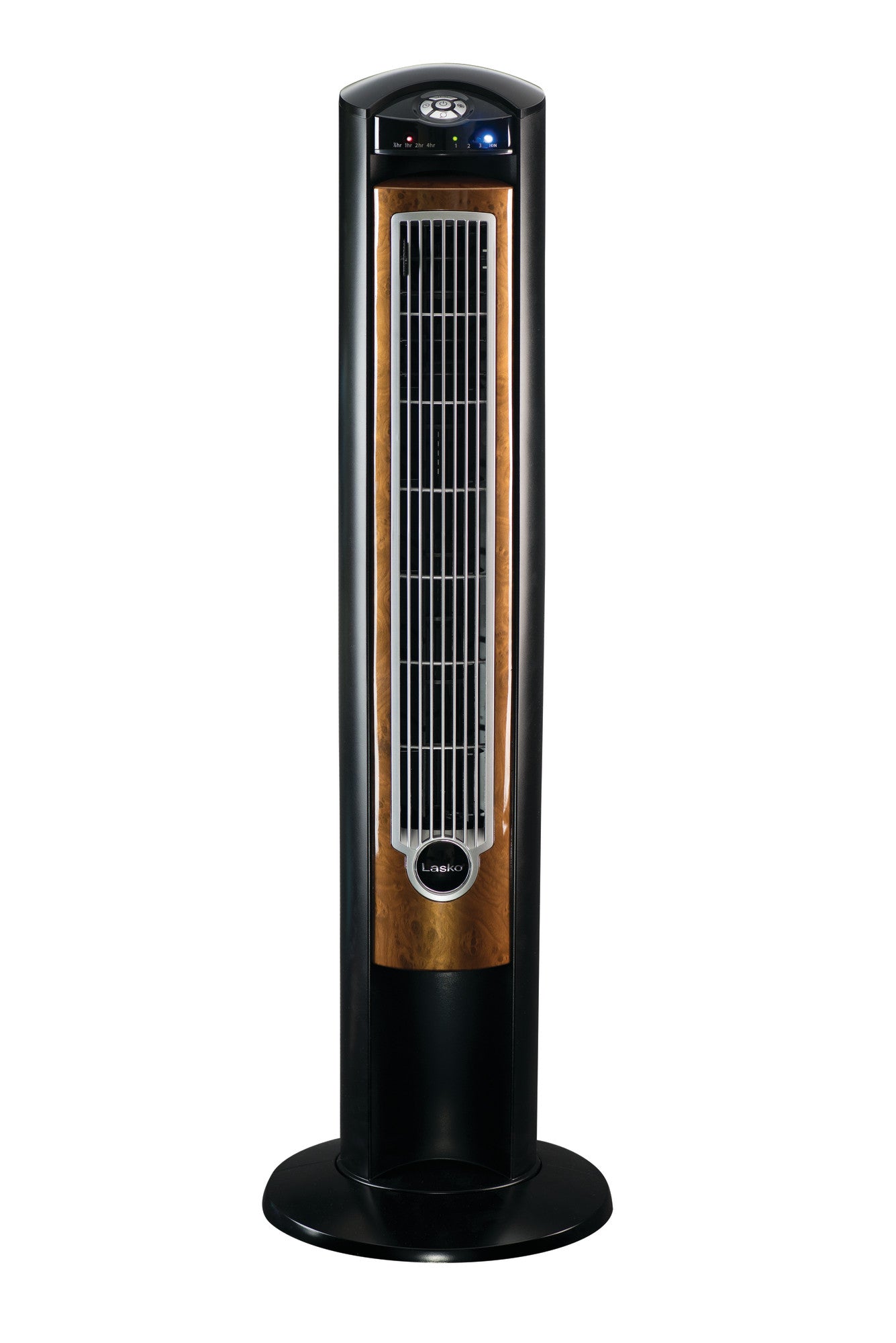 Lasko Wind Curve 42 Tower Fan: Oscillating. 3-Speed. Remote. Ionizer. Black - Image 7