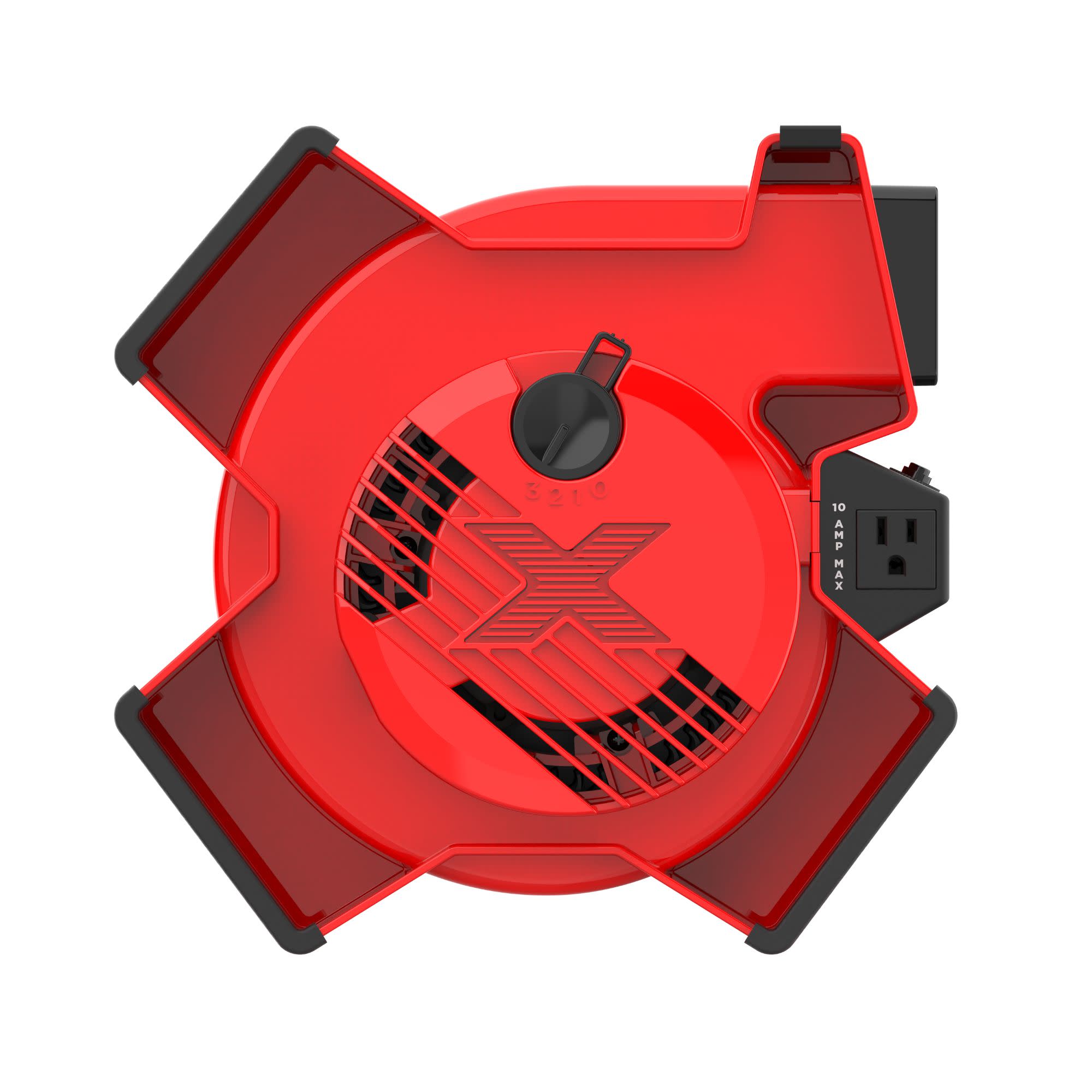 Lasko X-Blower 11 Air Mover Blower Fan: 3-Speed. High Velocity. 1 Outlet. Red - Image 12