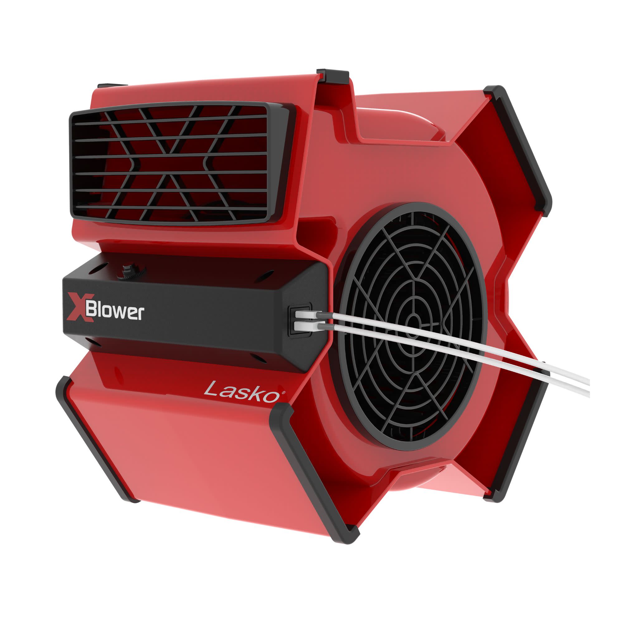 Lasko X-Blower 11 Air Mover Blower Fan: 3-Speed. High Velocity. 1 Outlet. Red - Image 10
