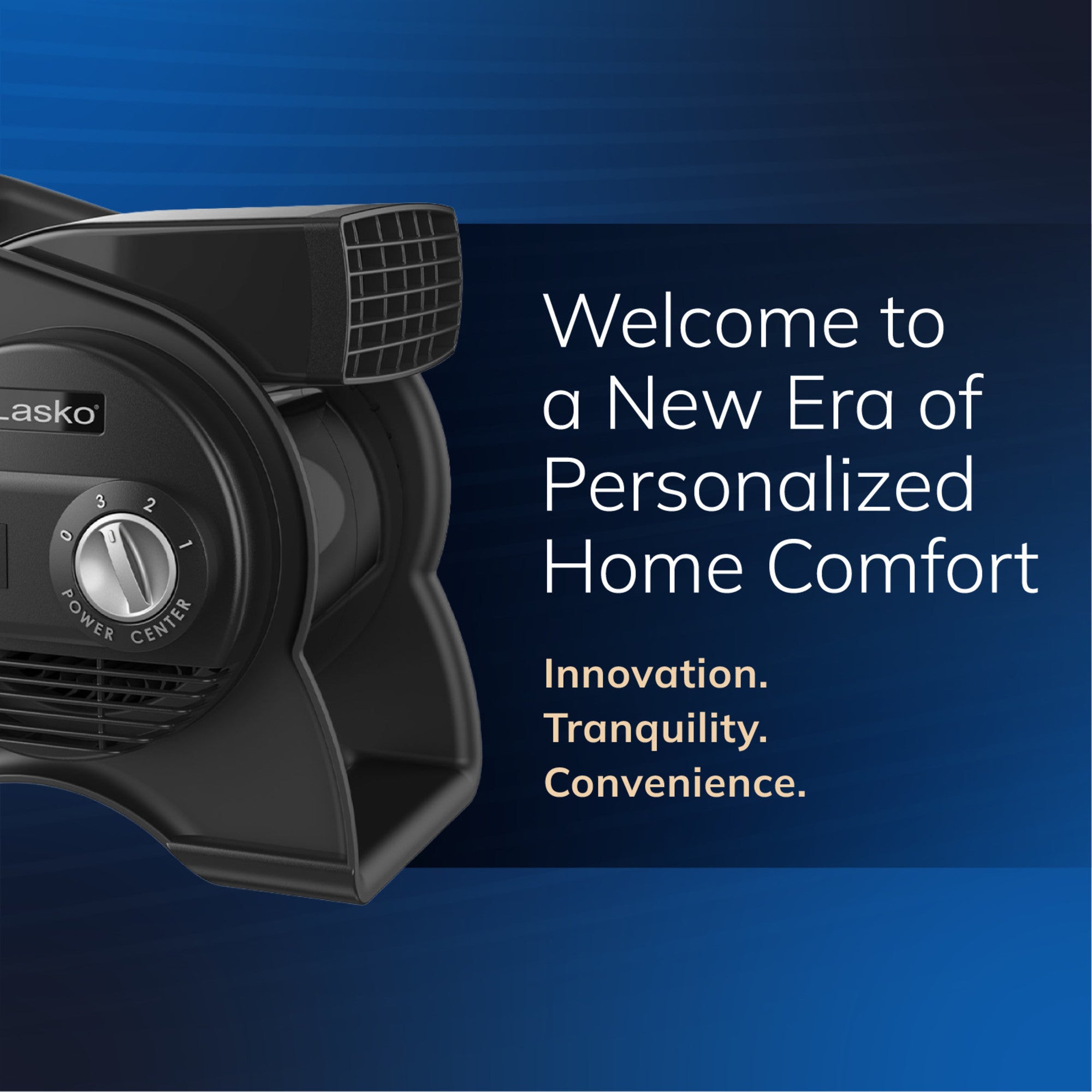 Lasko 12 Air Mover Blower Fan: 3-Speed. High Velocity. 2 Outlets. Pivoting. Black - Image 7
