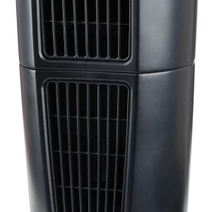 Lasko Wind Tower 14 Table Fan: Oscillating. 2-Speed. Pivoting. Black