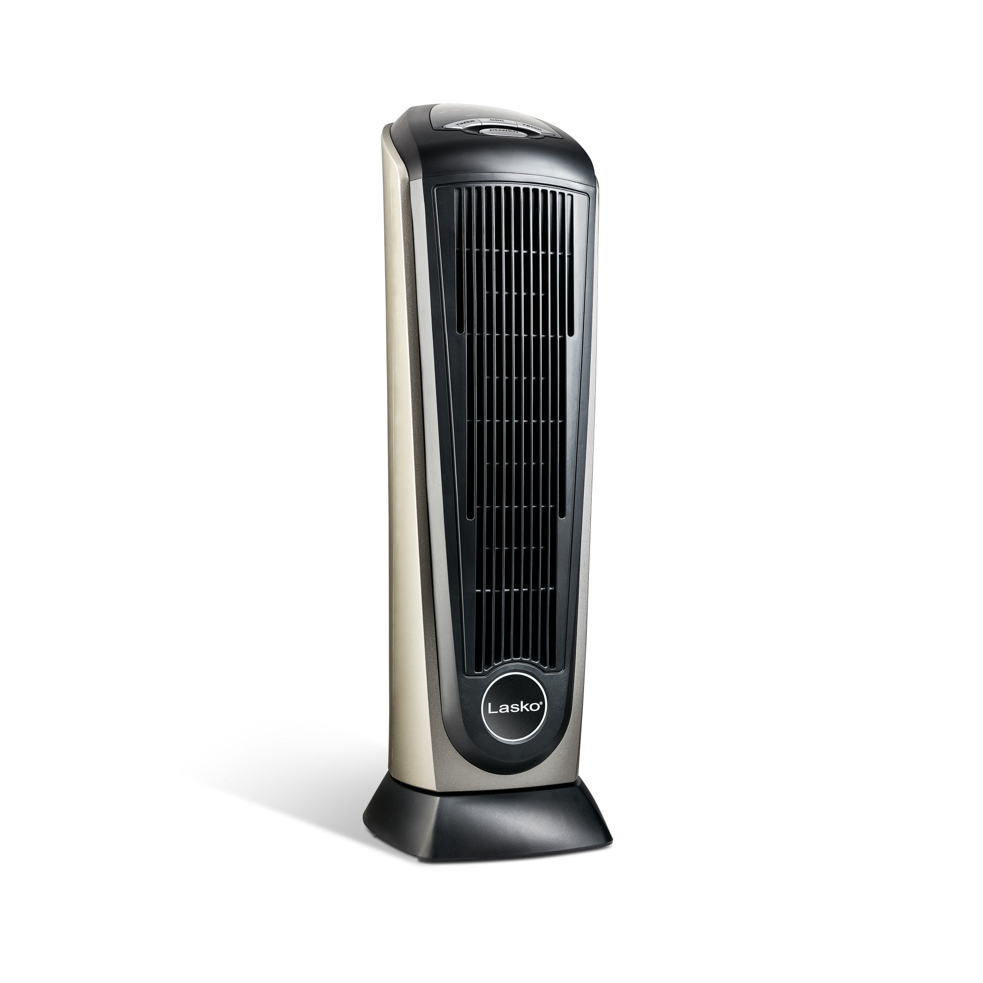 Lasko 23 Ceramic Tower Space Heater: Oscillating. 2 Heat Settings. Remote. Timer. Thermostat. Silver - Image 8