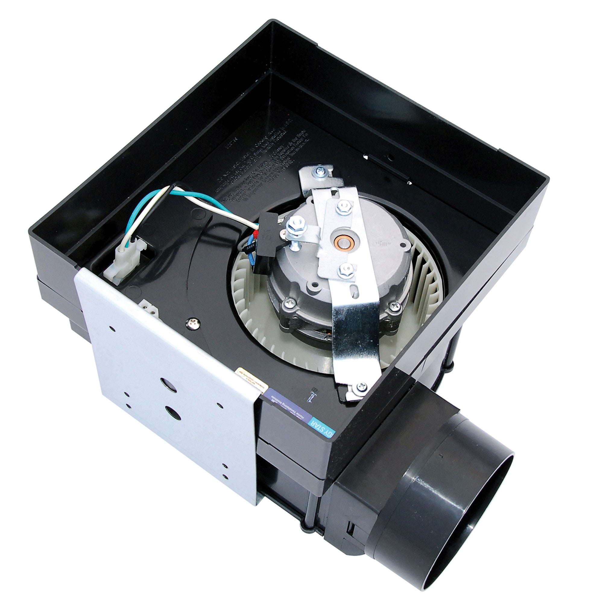 Air King 70 CFM Snap-In Exhaust Fan (ENERGY STAR® Certified. ceiling mounted. light. white) - Image 9