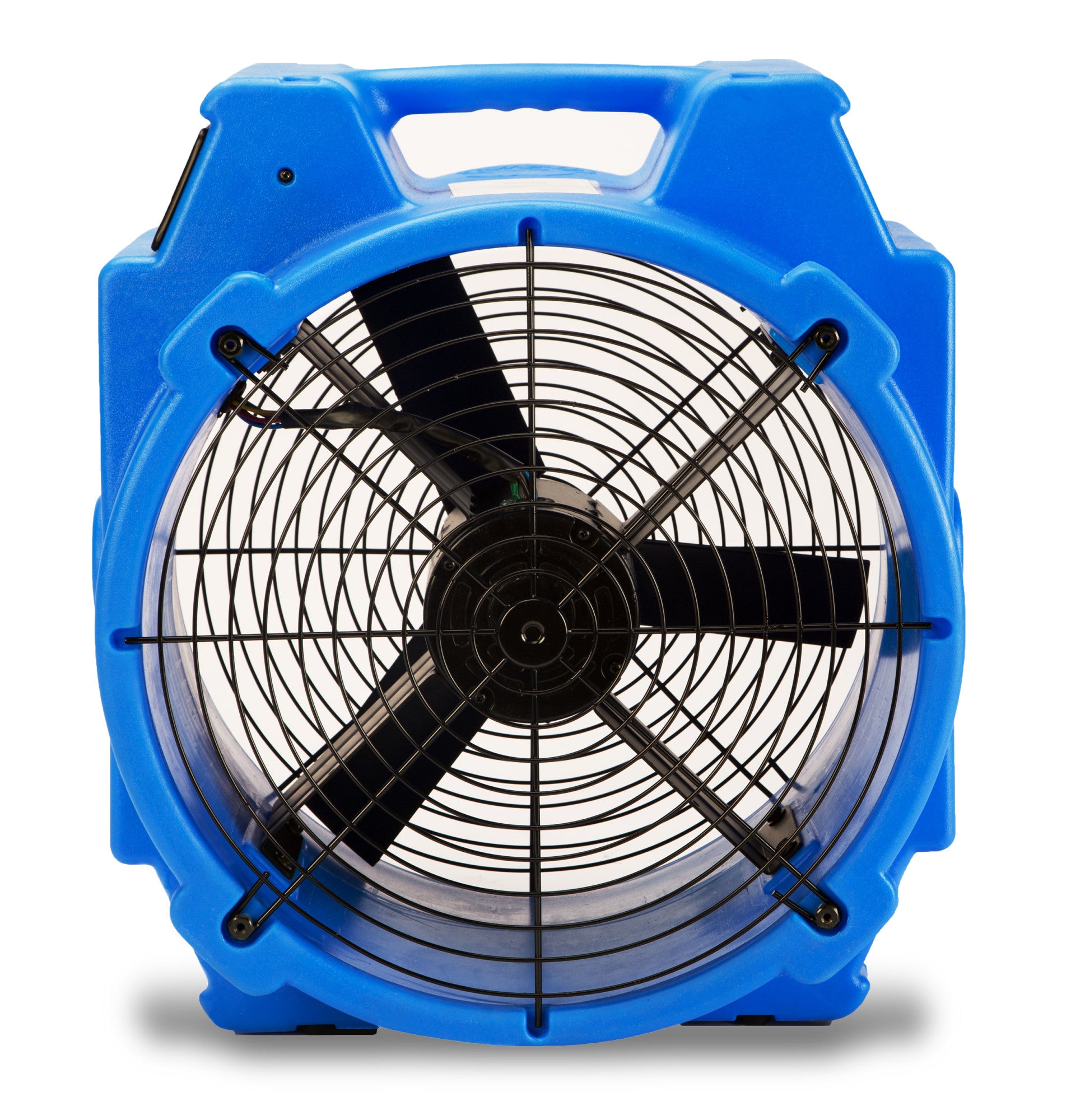 B-Air 1/4 HP Axial Air Mover & Blower Fan: 3300CFM. 2-speed. GFCI. 25' cord. blue - Image 2