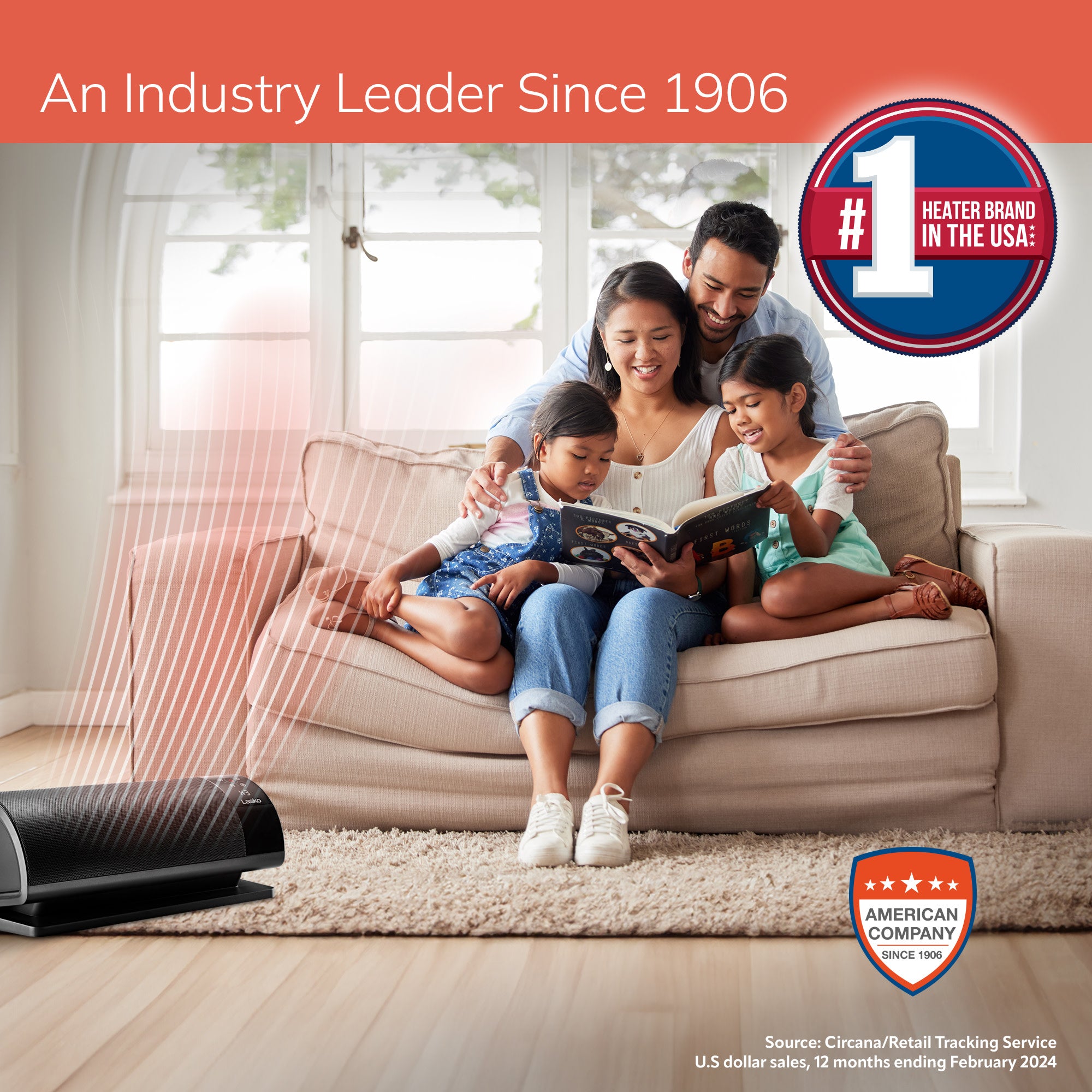 Lasko CL22100 1500W Low Profile Baseboard Space Heater with Remote Control: Black - Image 2