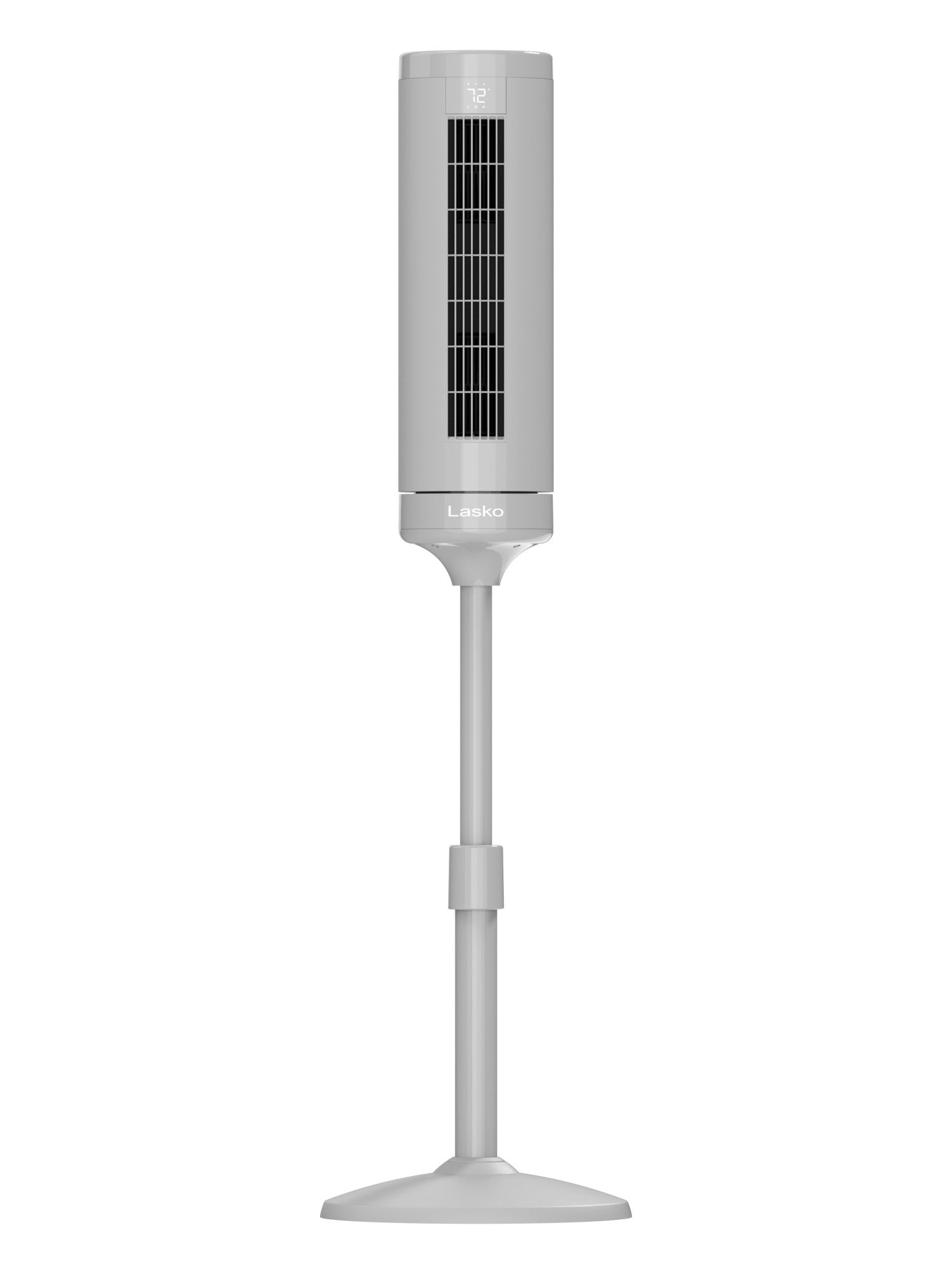 Lasko Elevation 54 DC Pedestal Tower Fan: Oscillating. 8-Speed. Remote. Gray - Image 8