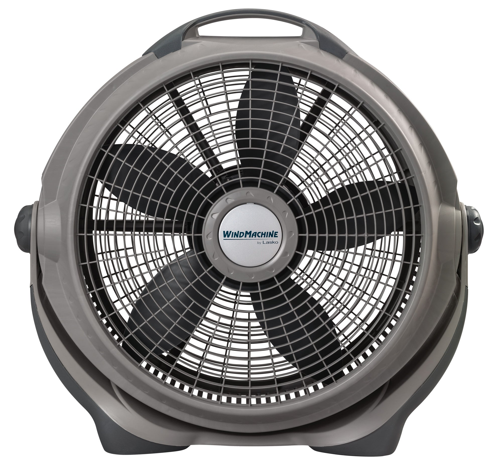 Lasko Wind Machine 20 Air Circulator Fan: 3-Speed. Pivoting. Gray - Image 3