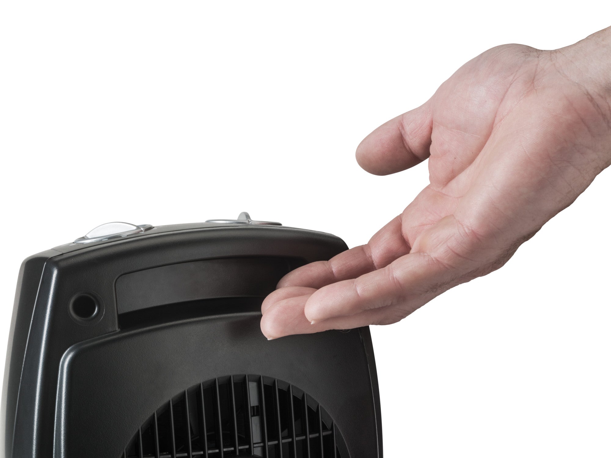 Lasko 9 Ceramic Space Heater: Overheat Protection. 2 Heat Settings. Thermostat. Black - Image 9